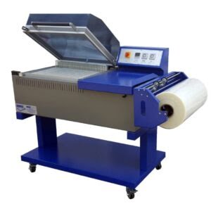 Mala poluautomatska mašina za pakovanje proizvoda termoskupljajućom folijom